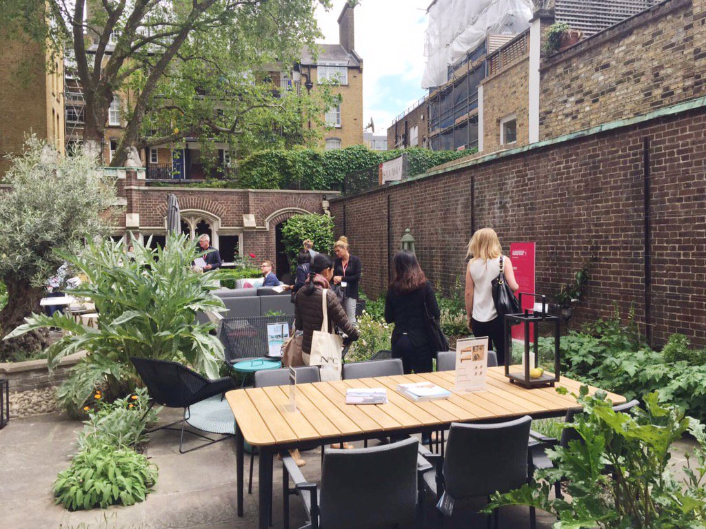 Design2Taste's tweet photo. Outdoor #furniture at Detail exhibition @CDWfestival #CDW2016 #design #design2taste #Clarkenwell #outdoorfurniture https://t.co/4otkbROUn9