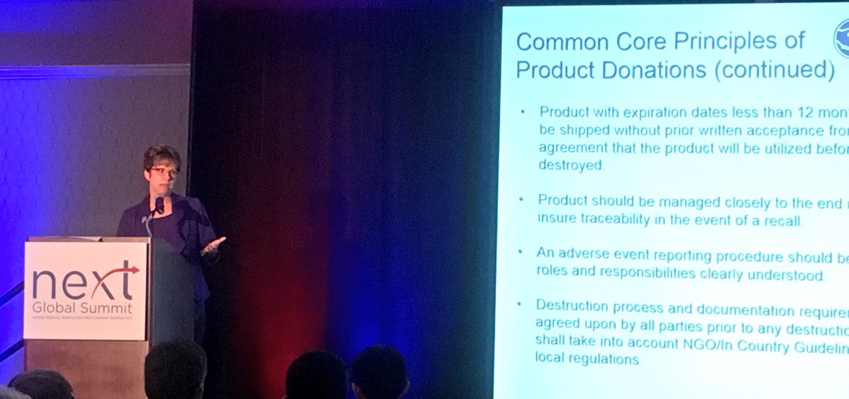 operationsmile's tweet image. "If you wouldn't sell a product, you shouldn't donate it." -Kim Keller of @JNJCares #OSNEXTlevel #JNJ