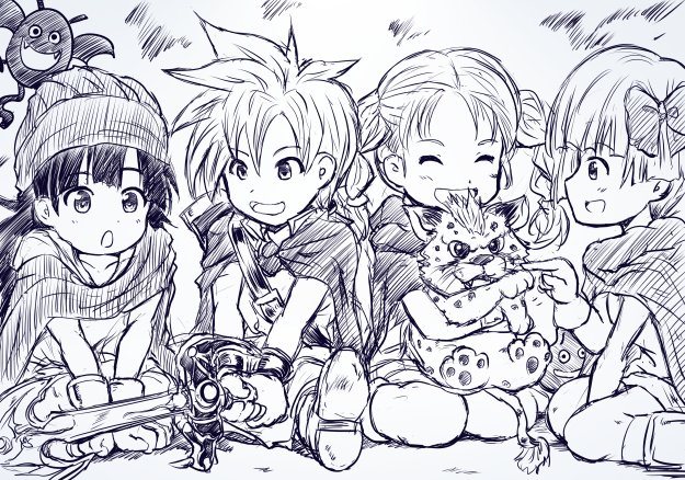 5の勇者一家。DQ5は「ドラゴンクエスト」という名の主人公の波乱万丈人生譚、だがそれがいい 