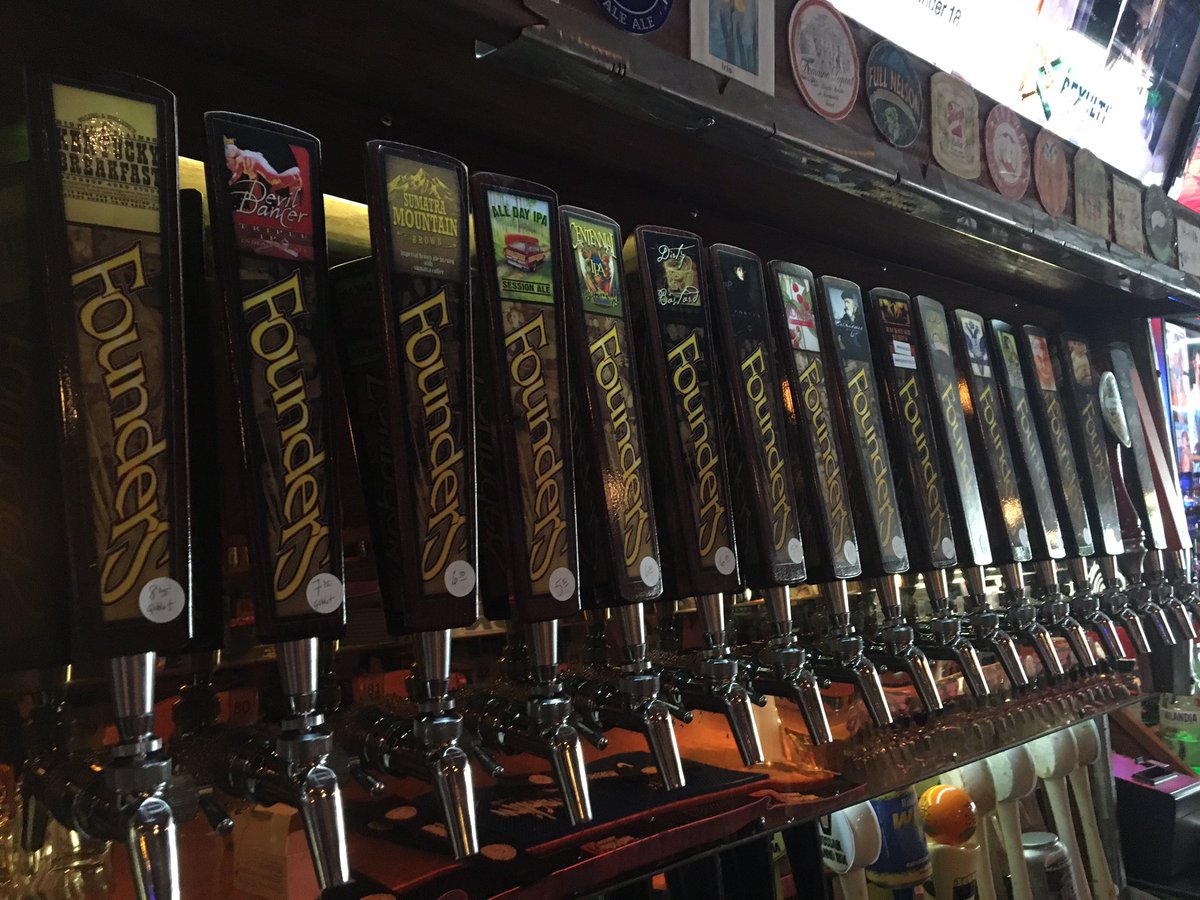 19 Founders brews on tap for the first time in MD!!! Max's Taphouse tonight!!!