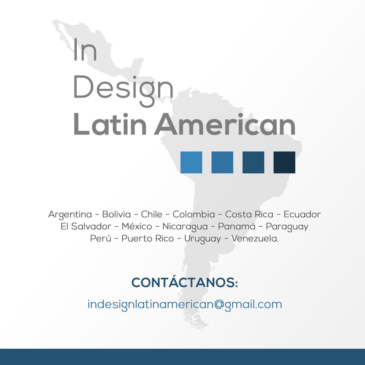 InDesignLA's tweet image. Contáctanos para desarrollar el proyecto gráfico que requieras. #Brand #Design #Work #Latinoamerica