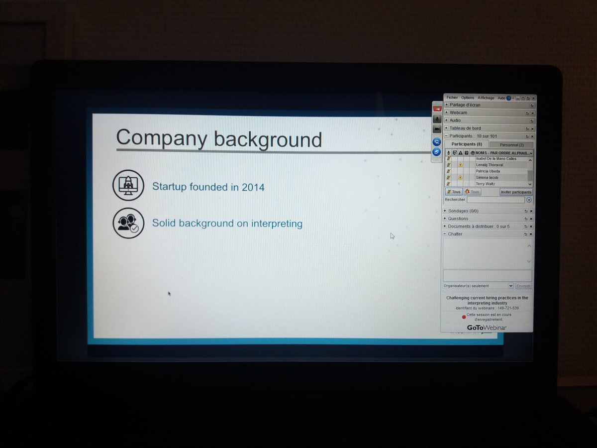 InterlinkPro's tweet image. On air ! #interpreter #webinar