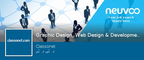 NeuvooDubaiAE55's tweet photo. #Graphic #Design, Web Design &amp; Development And CAD Trainer Required https://t.co/NkrtR95dcD https://t.co/bPhO48hGgm