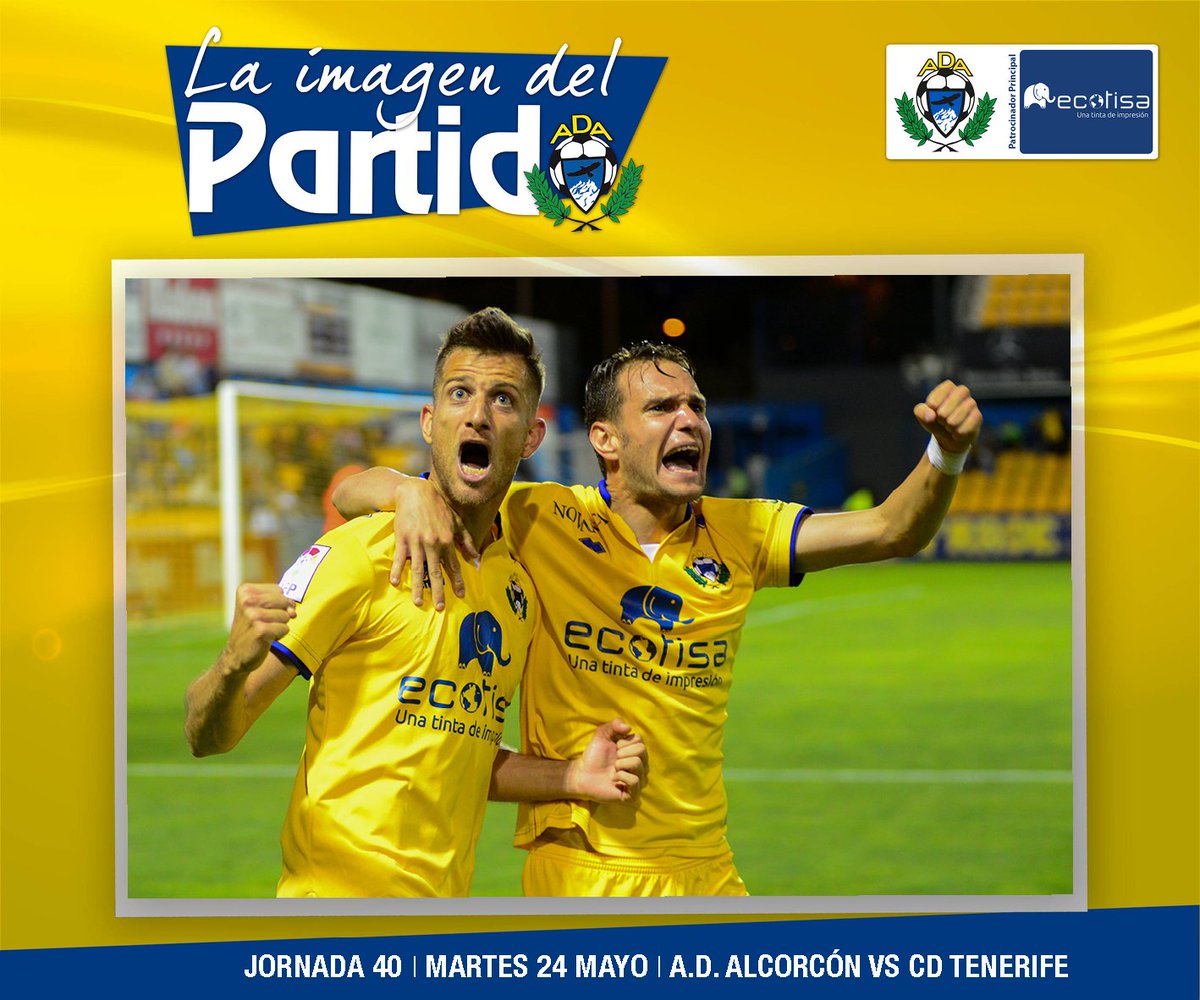 AD_Alcorcon's tweet photo. Y ésta es la IMAGEN DEL PARTIDO. Con @Ecotisa_. Os gusta, ¿verdad?
¡Qué grande es este EQUIPO!
#VamosAlcor #ADAvCDT https://t.co/uWrzxe5Nia
