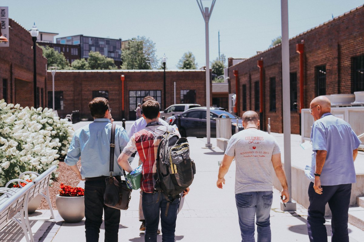 The startups at #GFEExchange at <a href="/entrecenter/">Nashville Entrepreneur Center</a> begin a startup crawl across Nashville to meet with industry pros.