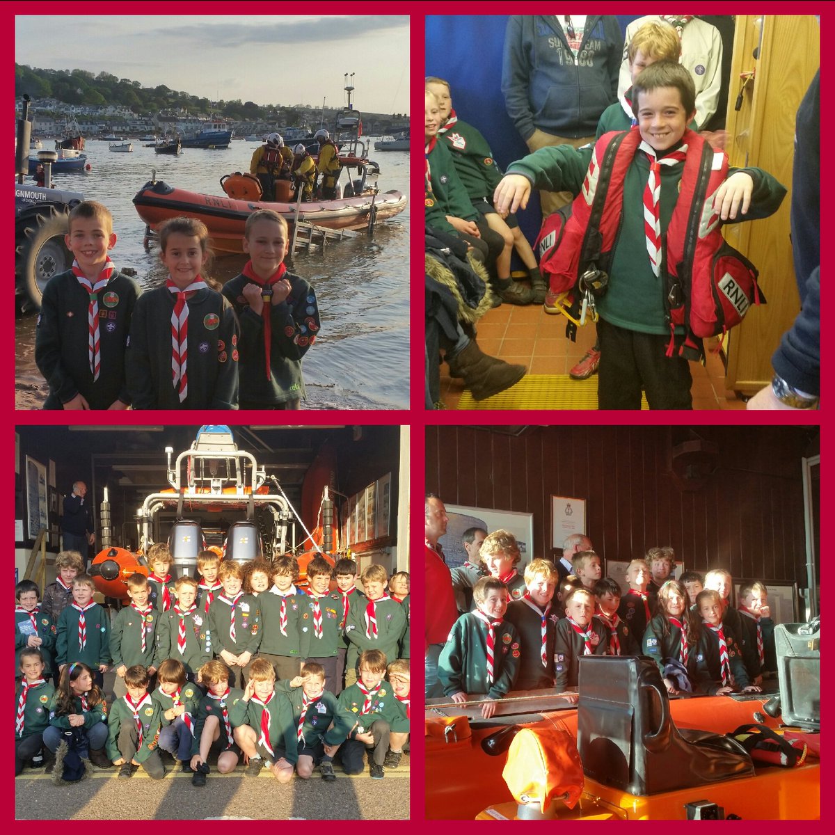 Thanks <a href="/RNLI/">RNLI</a> teignmouth the cubs had a great time <a href="/DevonScoutMedia/">DevonScoutMedia</a> <a href="/UKScouting/">UKScouting</a>
