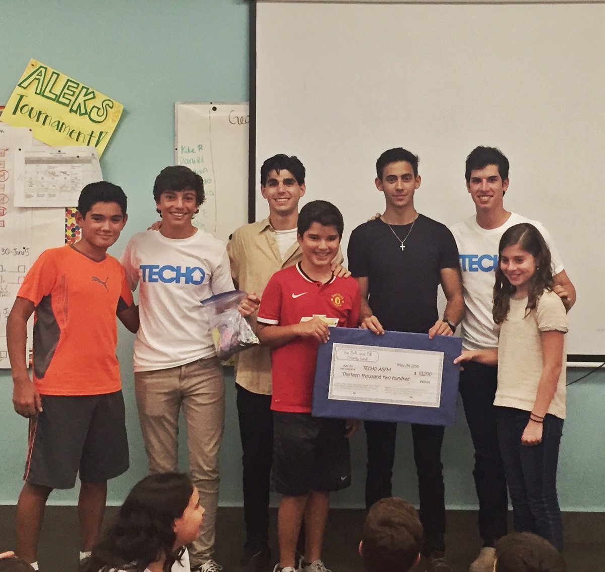 LauraPBlancoV's tweet photo. 5A and 5B raise 13K pesos to build a house with #TECHOASFM 🏠#OneASFM #servicelearning #ASFMelem https://t.co/3JpqRbfLYs