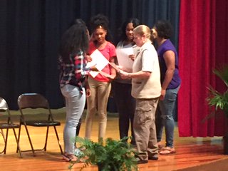 GreatFallsMSHS's tweet photo. Underclassmen Awards - Honor Roll, Math and English - on my! https://t.co/WpcFzvXOQm
