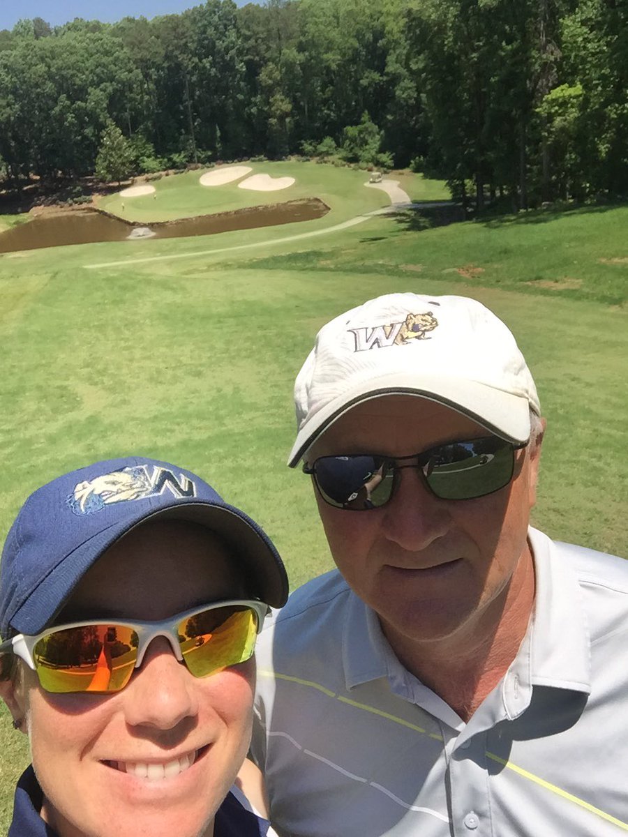 erin_thorne's tweet photo. Practice round in the books. Ready for @USGA women's qualifier @CarolinaTraceCC #golow #chasedreams #caddydad https://t.co/VwFv3QRKpu