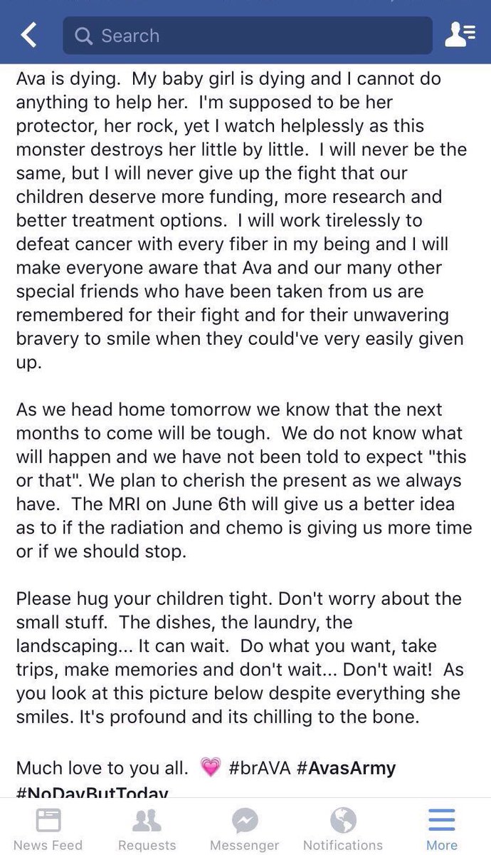 CheerHangover's tweet photo. if everyone could say some prayers for Ava today as she is continuing to fight for her life #brAVA #AvasArmy 💗🌺 https://t.co/zChPm2eu2h