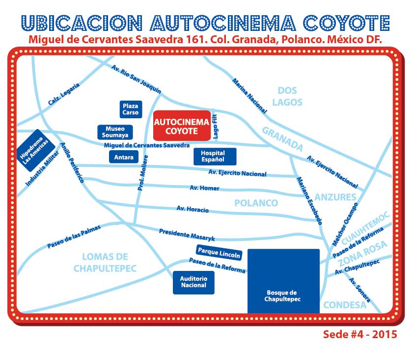 ¡¡BUENAS NOTICIAS COYOTES!! En junio tendremos funciones en Polanco y HOY anunciamos la cartelera
