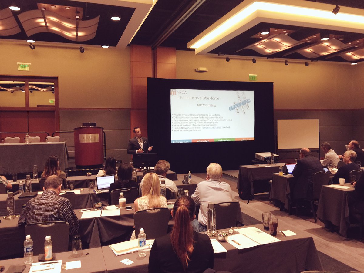 NatRoofPartners's tweet photo. Jeff Jarvis from @NRCAnews presenting at the @NatRoofPartners #PresMeeting2016 https://t.co/jeBdDgMPem