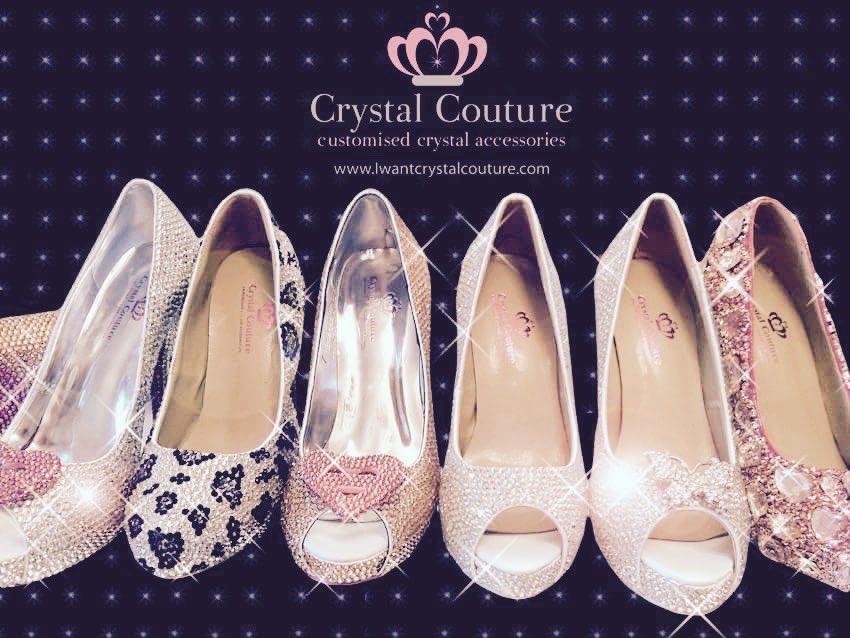 crystal couture shoes