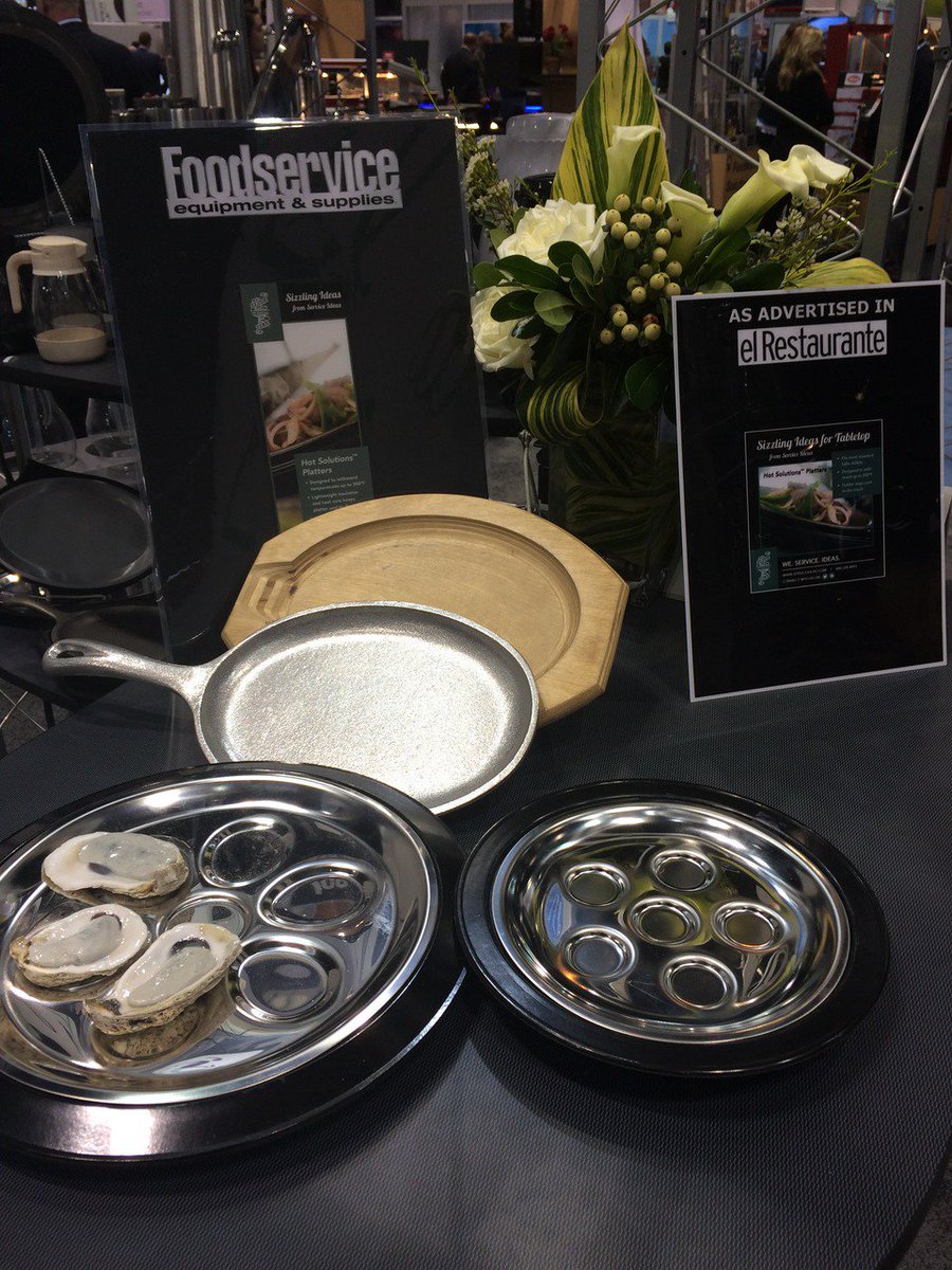 Service_Ideas's tweet photo. Sell the Sizzle! #HotSolutions #ThermoPlate #NRAShow Booth #3624 https://t.co/FbSc3MQirD