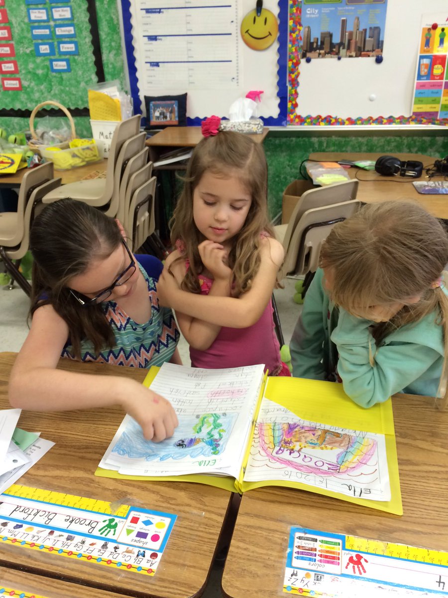 mrs_stewartca's tweet photo. Mrs. Warner's kindergarteners  shared their writing with us today. Great job! #GR8gators https://t.co/uTd1cWbRlx