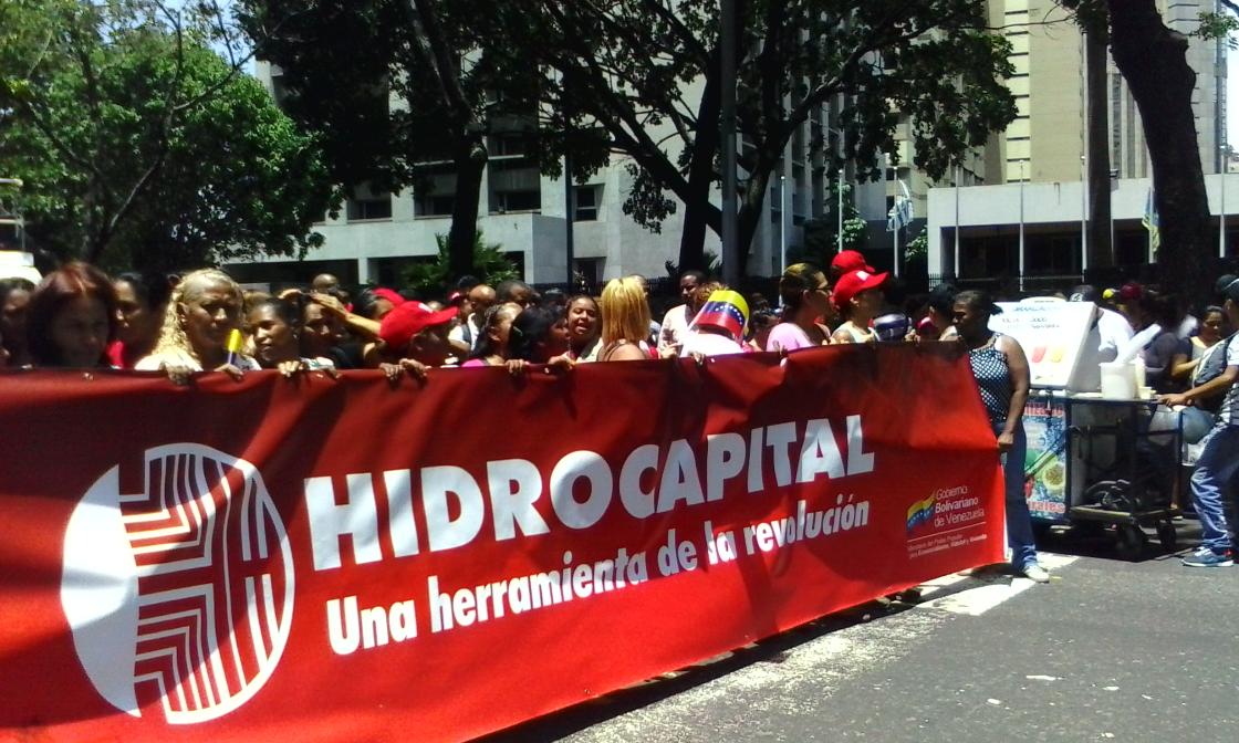 Hidrocapital presente en apoyo a las mujeres de la patria