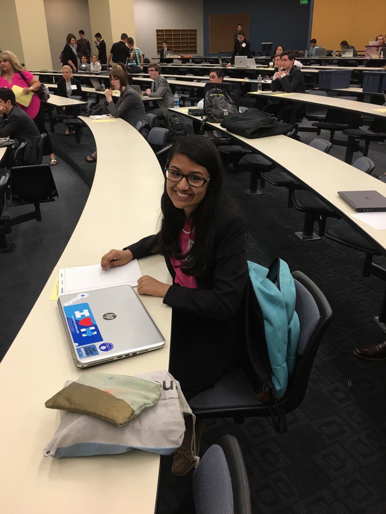 Abby Krishnan from Plano Senior advances to the finals of the UIL State Meet in Informative Speaking! Go Cats!