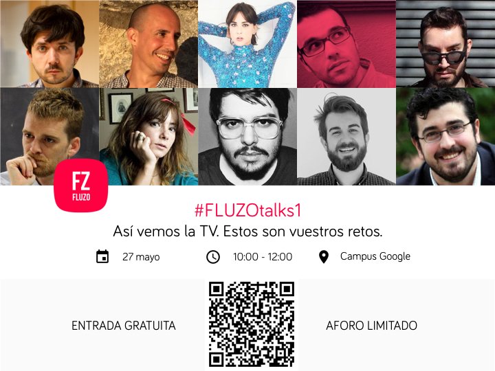 enchurdigun's tweet photo. Dreamteam para el primer #FLUZOtalks1 en @CampusMadrid. Regístrate GRATIS con el QR o en https://t.co/a0hVx5hqif https://t.co/8KF9z5AeKY