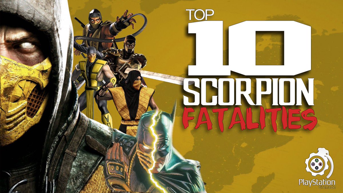 PSGrenade's tweet photo. Top 10 Scorpion Fatalities https://t.co/Q15f1H2mpy https://t.co/4unYeJyWpi
