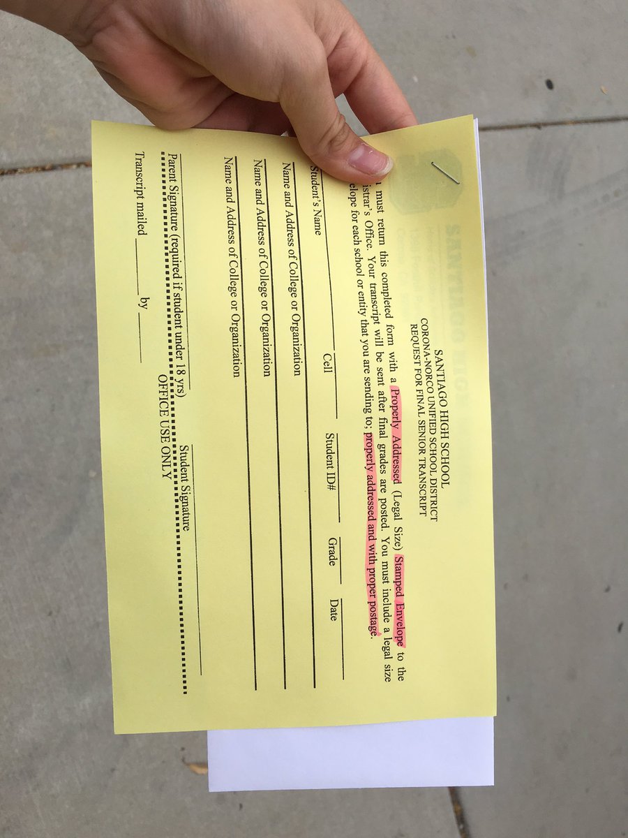 2016sharks's tweet image. GO TO THE REGISTARS OFFICE AND GET THIS TO TURN IN W A STAMP