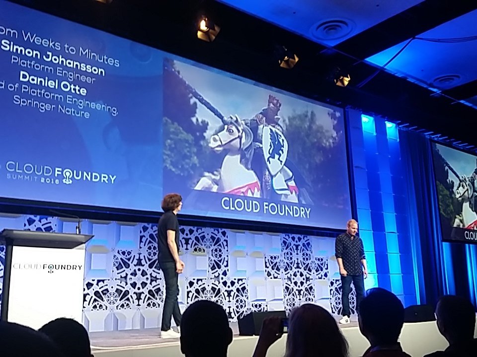 tomshacham's tweet photo. Can barely remember the difficult days before #cloudfoundry https://t.co/1aprw0SeKd