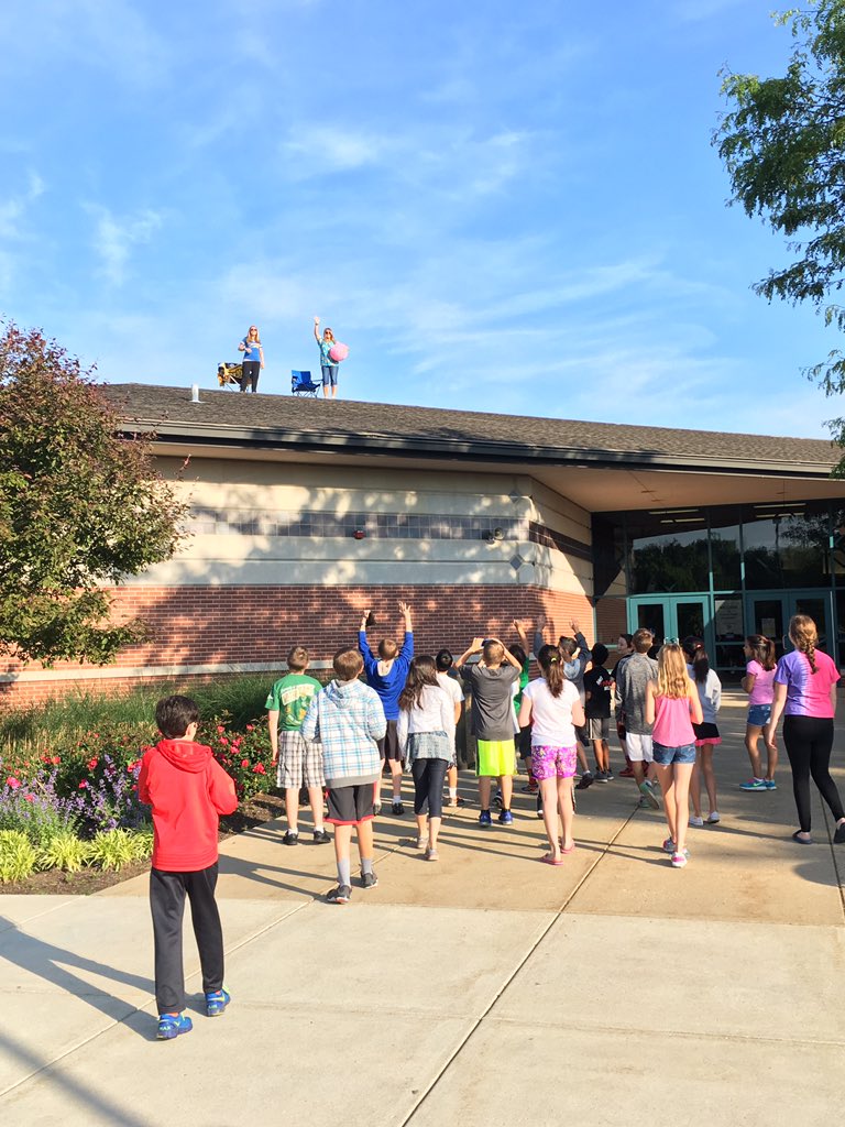 We filled the ticker tower to the top and sent <a href="/PrairieTrace1/">Prairie Trace</a> and <a href="/AshleyAletto/">Ashley Aletto</a> to the roof! PBIS and synergy!