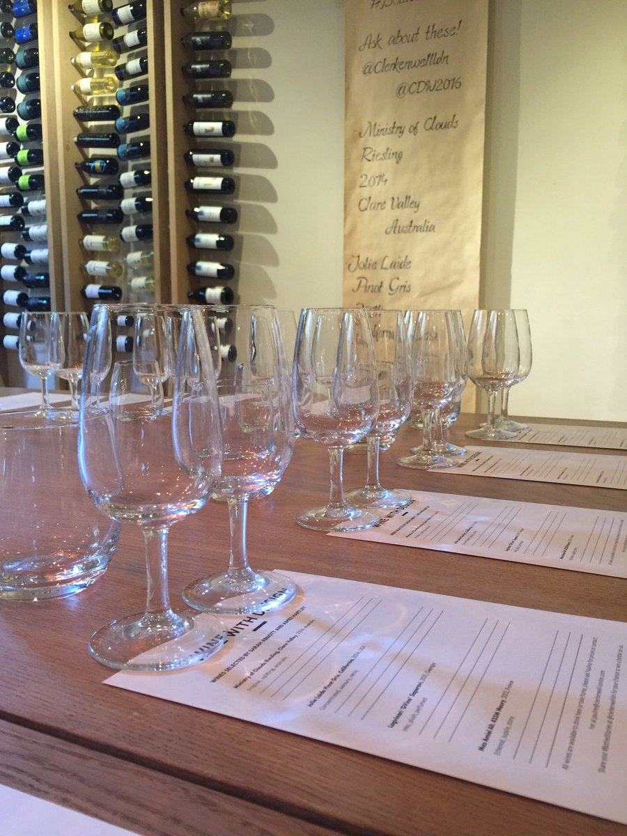 Sarah Abbott MW (@sarahabbottmw) on Twitter photo ready for <a href="/cdw2016/">C & D</a> #winetasting w/ <a href="/_abovesealevel_/">Above Sea Level</a> at <a href="/ClerkenwellLDN/">Clerkenwell London</a> featuring from <a href="/MinistryofCloud/">Ministry of Clouds</a> & <a href="/MASAMIEL/">MAS AMIEL</a> ready for <a href="/cdw2016/">C & D</a> #winetasting w/ <a href="/_abovesealevel_/">Above Sea Level</a> at <a href="/ClerkenwellLDN/">Clerkenwell London</a> featuring from <a href="/MinistryofCloud/">Ministry of Clouds</a> & <a href="/MASAMIEL/">MAS AMIEL</a>