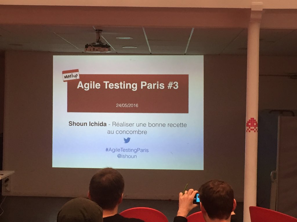e_lalami's tweet image. Tout est prêt pour le meetup #AgileTestingParis. Au menu,  #CucumberBDD avec @ishoun