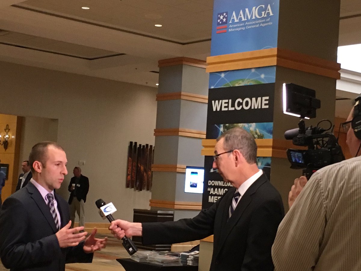 0986Ralph's tweet photo. Munich Re's @JimmyCurcio @AMBestNews interview @AAMGA2016 #CelebrateIP20 https://t.co/eiZRPSt1ly