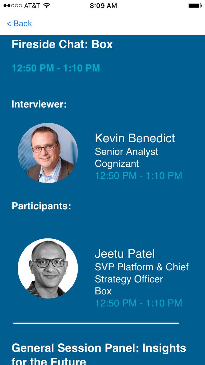 krbenedict's tweet image. Looking forward to interviewing #Box&apos;s SVP Platform and Chief Strategy Officer Jeetu Patel at #m6xChange