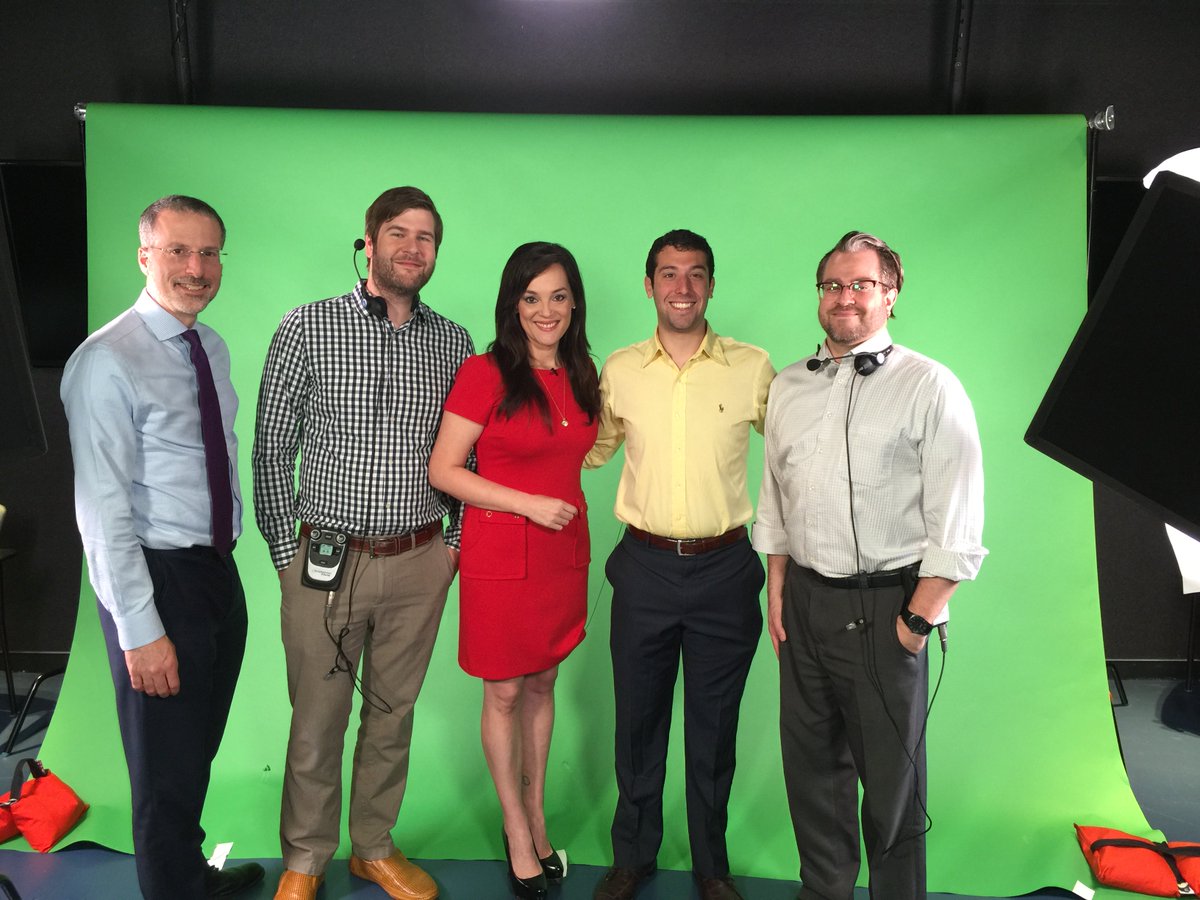 MeganVegaPR's tweet photo. Look who stopped by the #KPMG studio today! #MaxKessler or is that @AdamSandler ?? https://t.co/eAE1ULOrFo