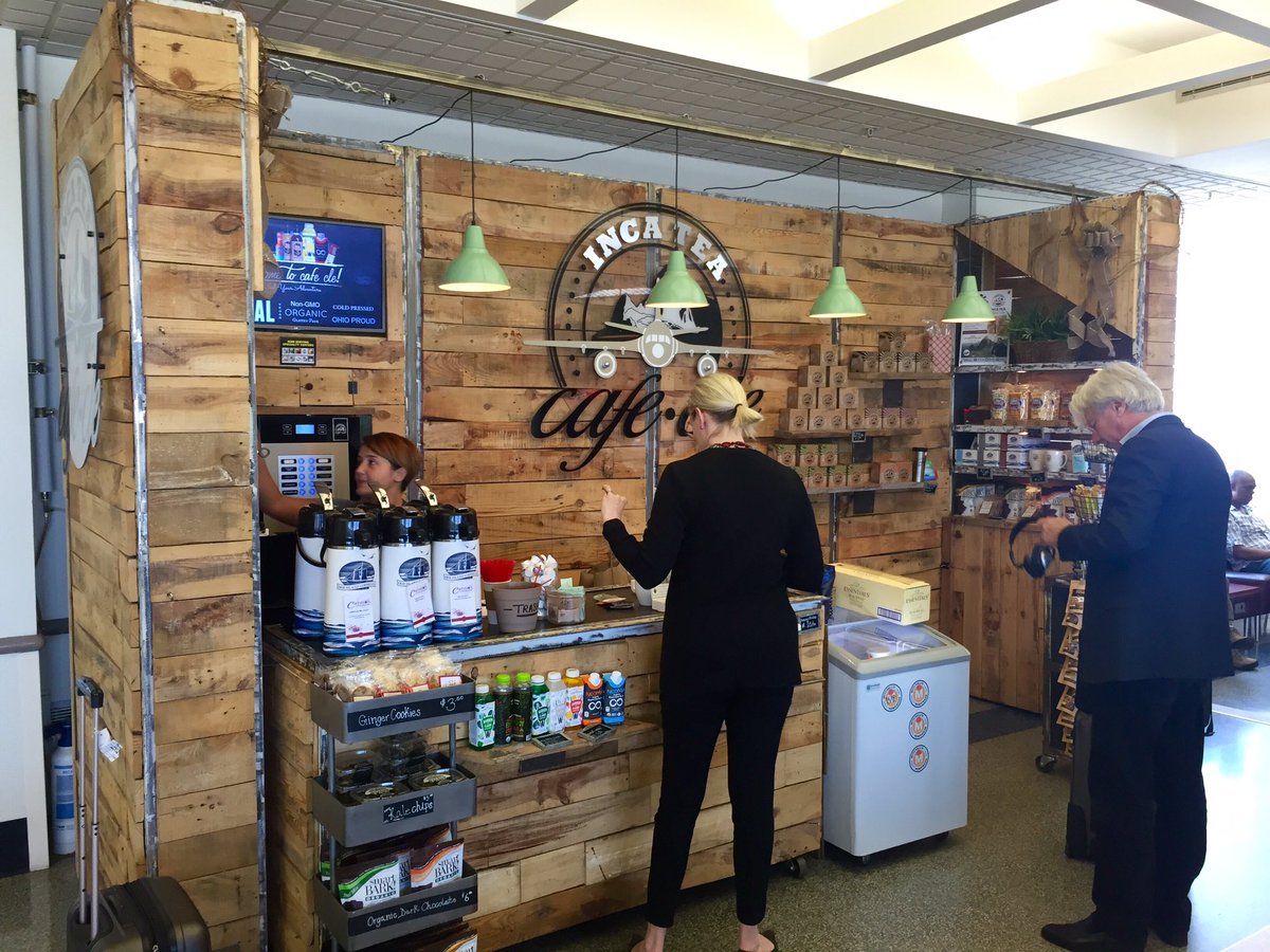 Stop by @incateacafe in @cle_airport today to find us and other great Cleveland made products. Across from gate B4!!