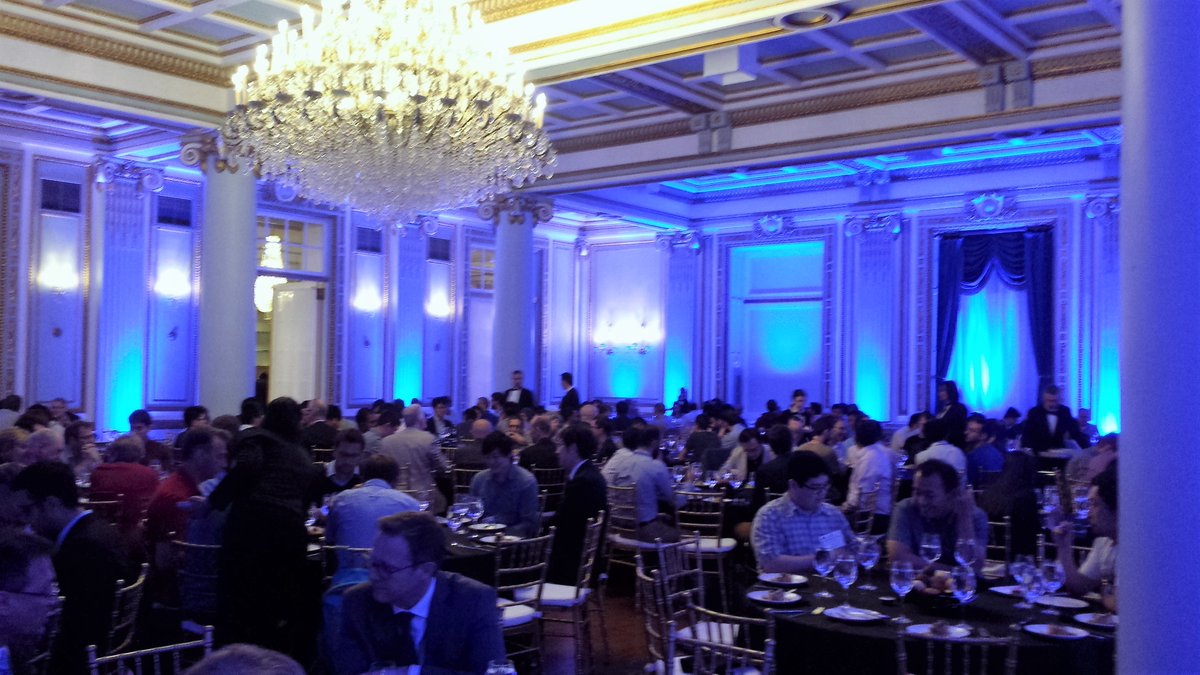 ISCAS2016's tweet photo. We hope you are enjoying the 3-services lunch we are offering you at Le Windsor Ballrooms. Thanks to JL, FN, MB. https://t.co/GNN1NEQy7V