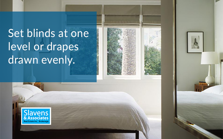 SlavensFreeman's tweet photo. #realestate #listingtip: Set blinds at one level or drapes drawn evenly. https://t.co/PEOzXyueze https://t.co/0kcR4Fyppo