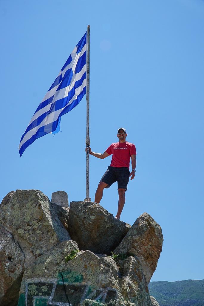 phifatech's tweet image. 'Conquering' #Poros #Greece clock tower @Clever_Training #CTAmbassador
