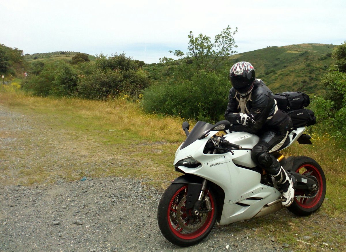 eurosully's tweet photo. @ludmotorcyclist @DucatiUK @JLMotorcycles portugal is better than picos. North 2 South along border with Spain is 5* https://t.co/POPdxmTjfp