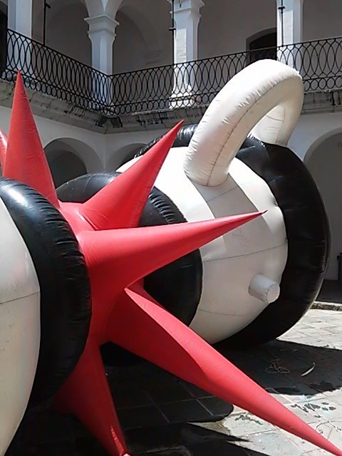 Algo invade el museo. En montaje con Ángel Ricardo Ricardo Rios. Apertura viernes 27.05.16 19:00hrs <a href="/SECULTA_GobOax/">SECULTA GOBOAX</a>