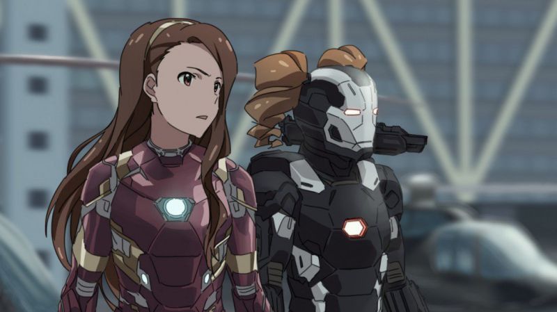 Sci_Phile's tweet photo. If everyone in #CivilWar was an anime girl, it might be even better. (Images: @Bin1production) https://t.co/H2JPrxac1c