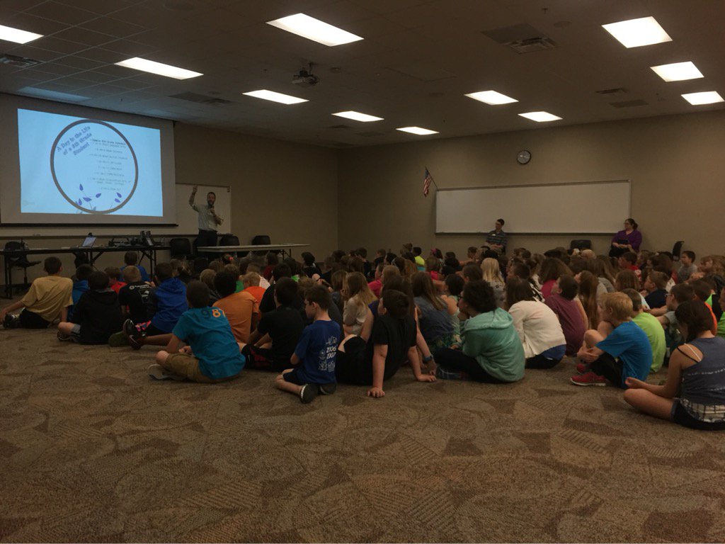 5th graders visit NWMS!! <a href="/NWMS_Counselors/">NWMS Counselors</a> <a href="/hinklecreek/">Hinkle Creek Cougars</a> <a href="/NobSchools/">Noblesville Schools</a> #readyformiddleschool
