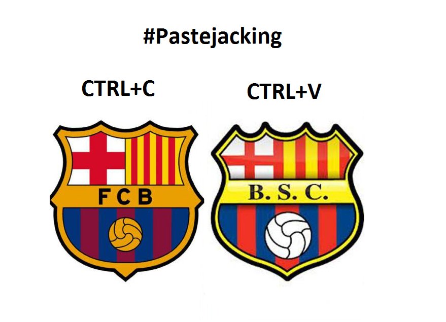 Dansguardian's tweet image. Es de conocimiento publico hace mucho tiempo esta técnica informática #pastejacking jajaja el que entendió, ENTENDIÓ