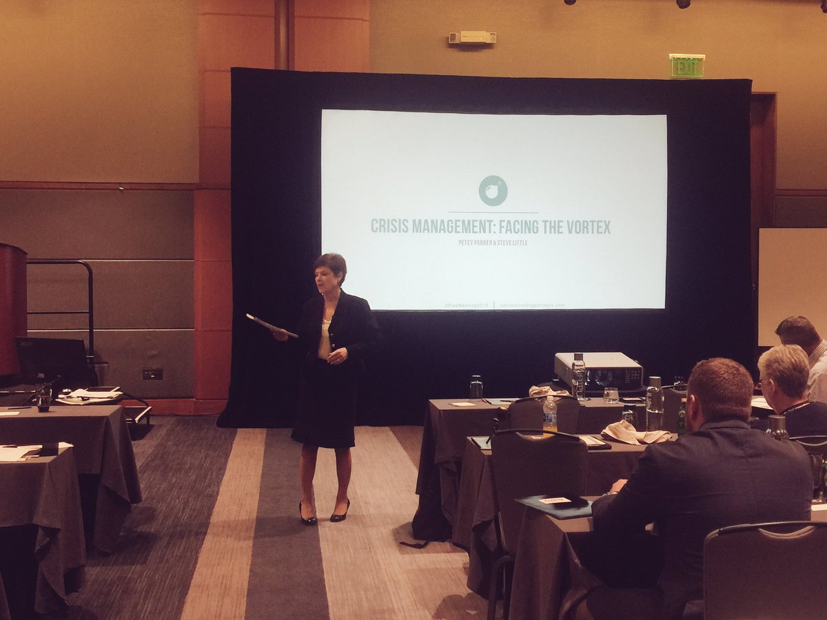 NatRoofPartners's tweet photo. @peteyparkercom presenting Crisis Management for the @NatRoofPartners members #PresMeeting2016 https://t.co/U6bqgTcYHt