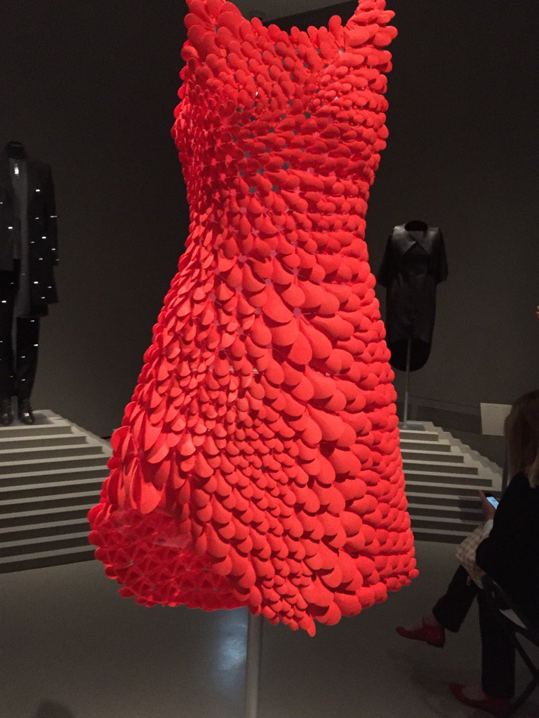Kinematics dress from Somerville, MA.  #techstyle