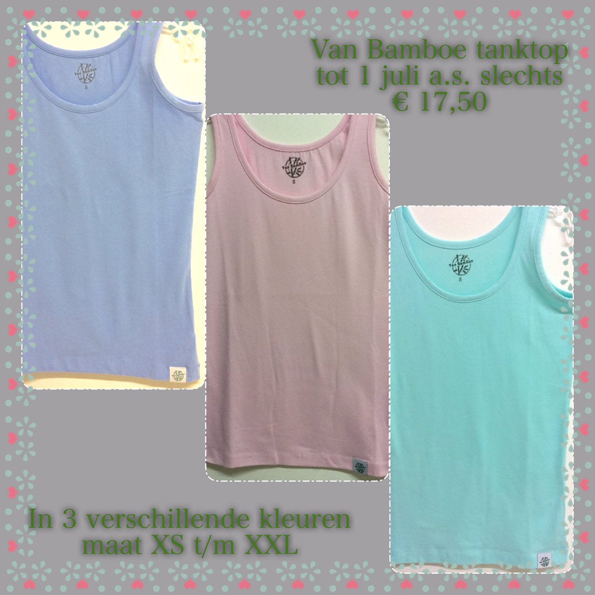 vanbamboe's tweet image. #vanbamboe# tanktops
Koel in de zomer, warm in de winter! 
Besteed je vakantiegeld goed 😀🌿