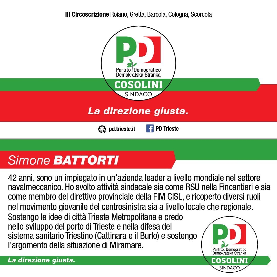 Battorti's tweet photo. Vota Toncelli il 5 giugno per il consiglio comunale per una Trieste citta' Metropolitana #incoMune https://t.co/Wg6NAtT0uL