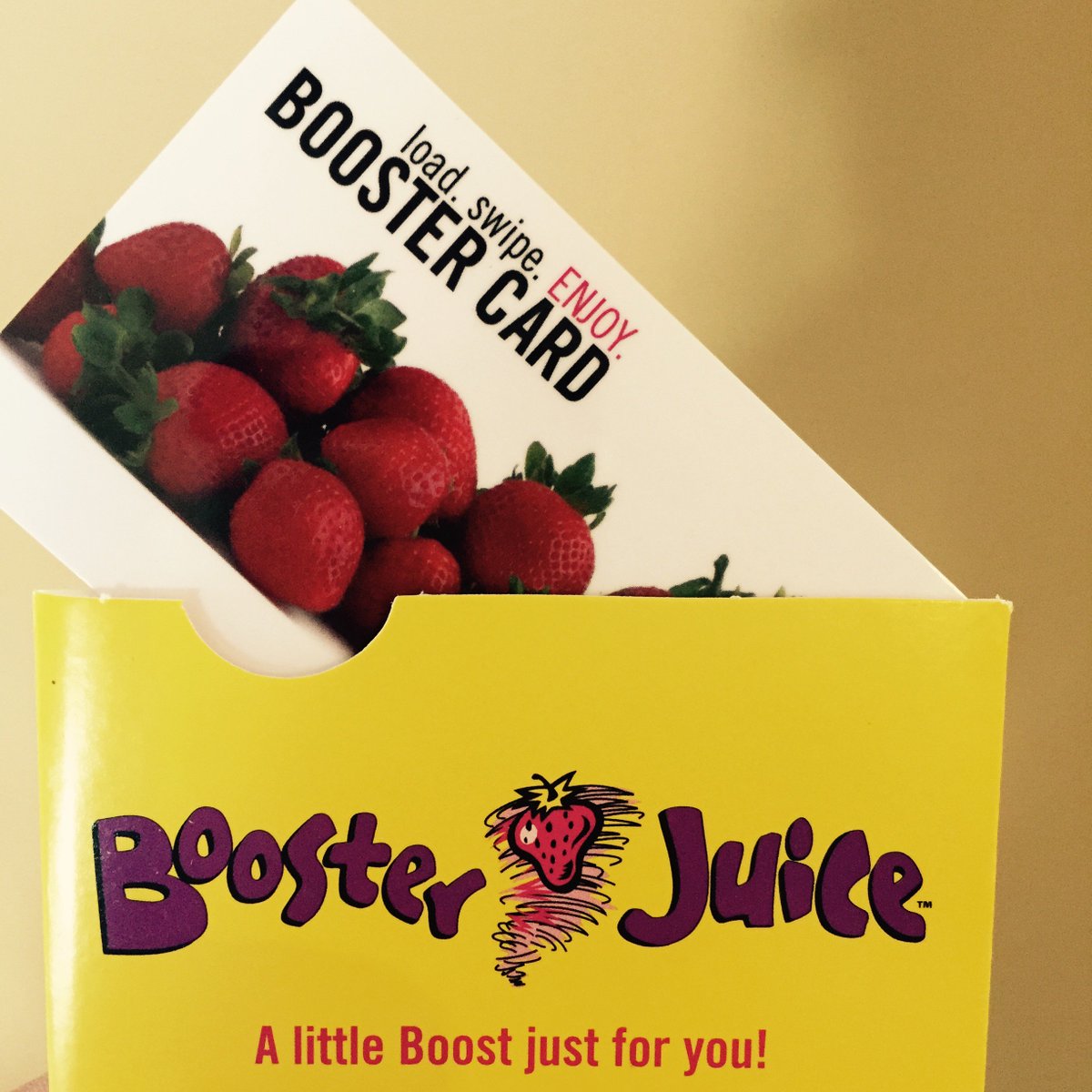 boosterjuice's tweet photo. We are picking a winner at 4pm EST today 
for the @boosterjuice GC
There is still time to RETWEET 4 a chance 2 win! https://t.co/oK9fxYPidl