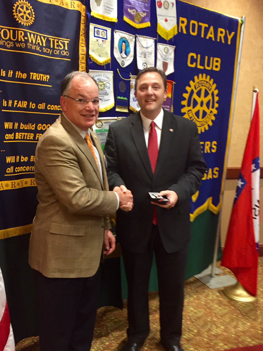 Enjoyed speaking at the <a href="/rogersrotary/">Rogers Noon Rotary</a> meeting today! #arleg #arpx