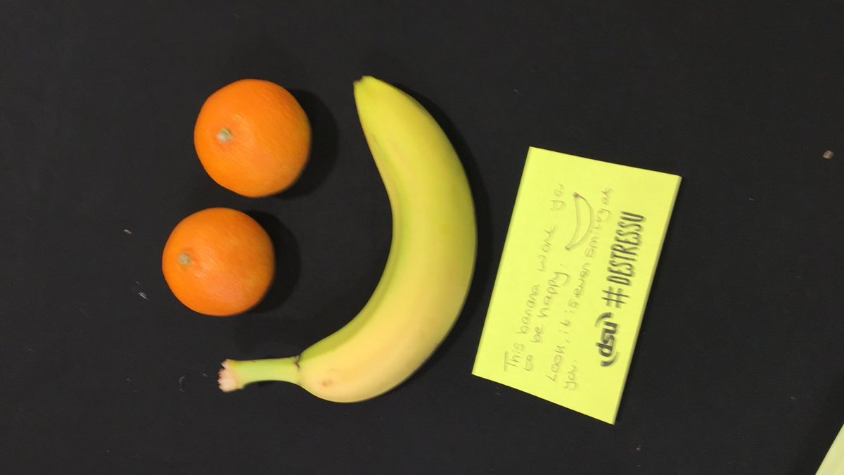 DSUVolunteering's tweet photo. We are giving out snacks &amp; colouring sheets made by @SoftTouchArts to #DeStressU look out for the secret postits! https://t.co/WXcVB0oOEg
