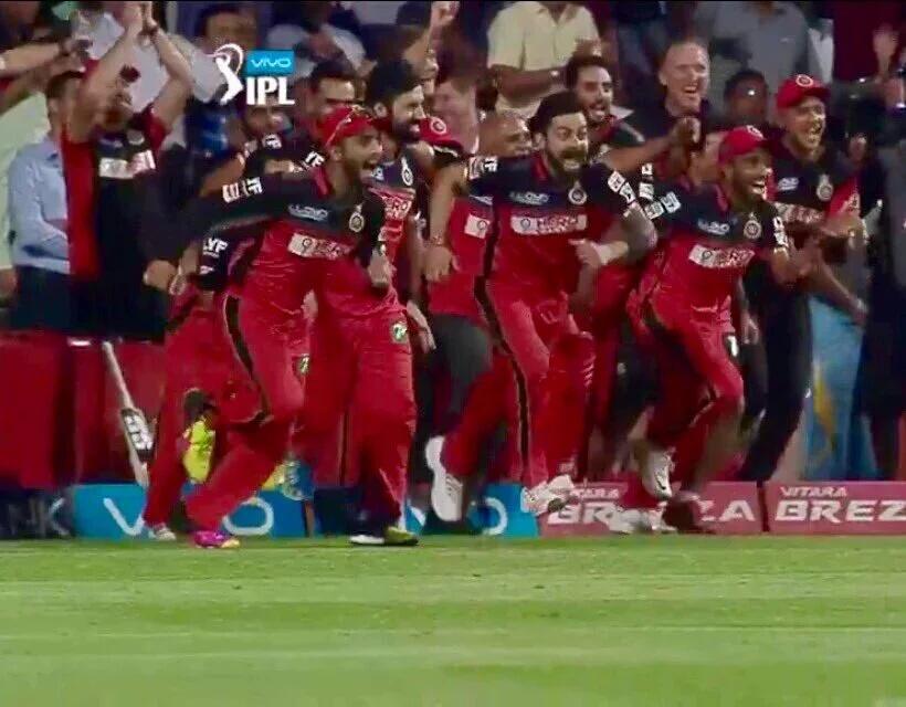 ViratBomB's tweet photo. These pics says it all

This victory was emotional😭

#RCBvGL https://t.co/7bvfYYGdcp