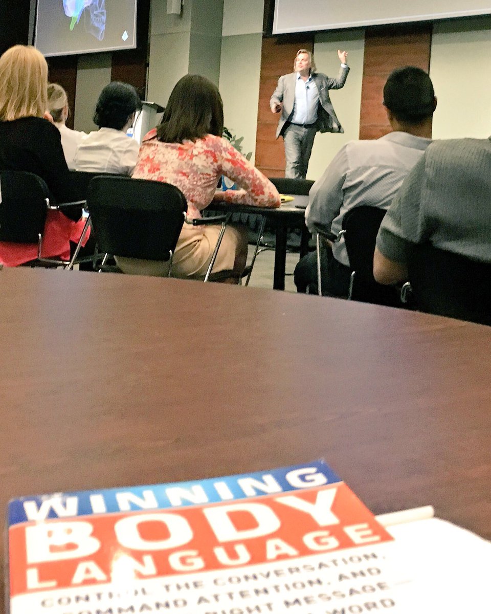Qudimat's tweet photo. Great talk so far by #MarkBowden on winning the #pitch. #winningbodylanguage @truthplane https://t.co/n0Hr4mQH3Q