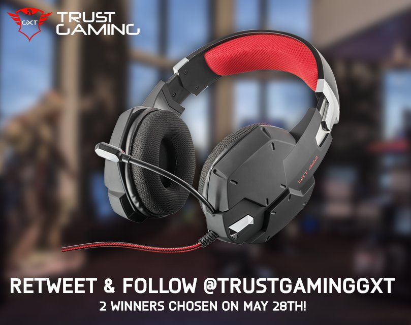 Kazooie94's tweet photo. Want to win this @TrustGamingGXT headset? Simply Follow &amp; RT in order to enter! I'll pick 2 winners this weekend! https://t.co/tFtmBVLM4e